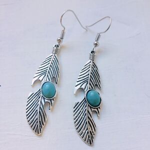 5 for $25 SILVER COLOR FEATHER EARRINGS